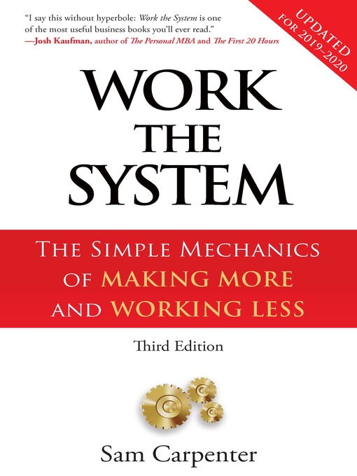 Title details for Work The System by Sam Carpenter - Available